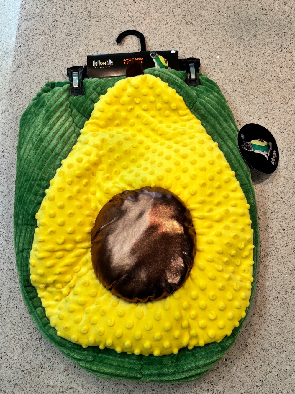 Avocado Dog Costume Brand New